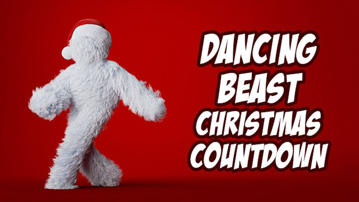 Dancing Beast Christmas Countdown image number null